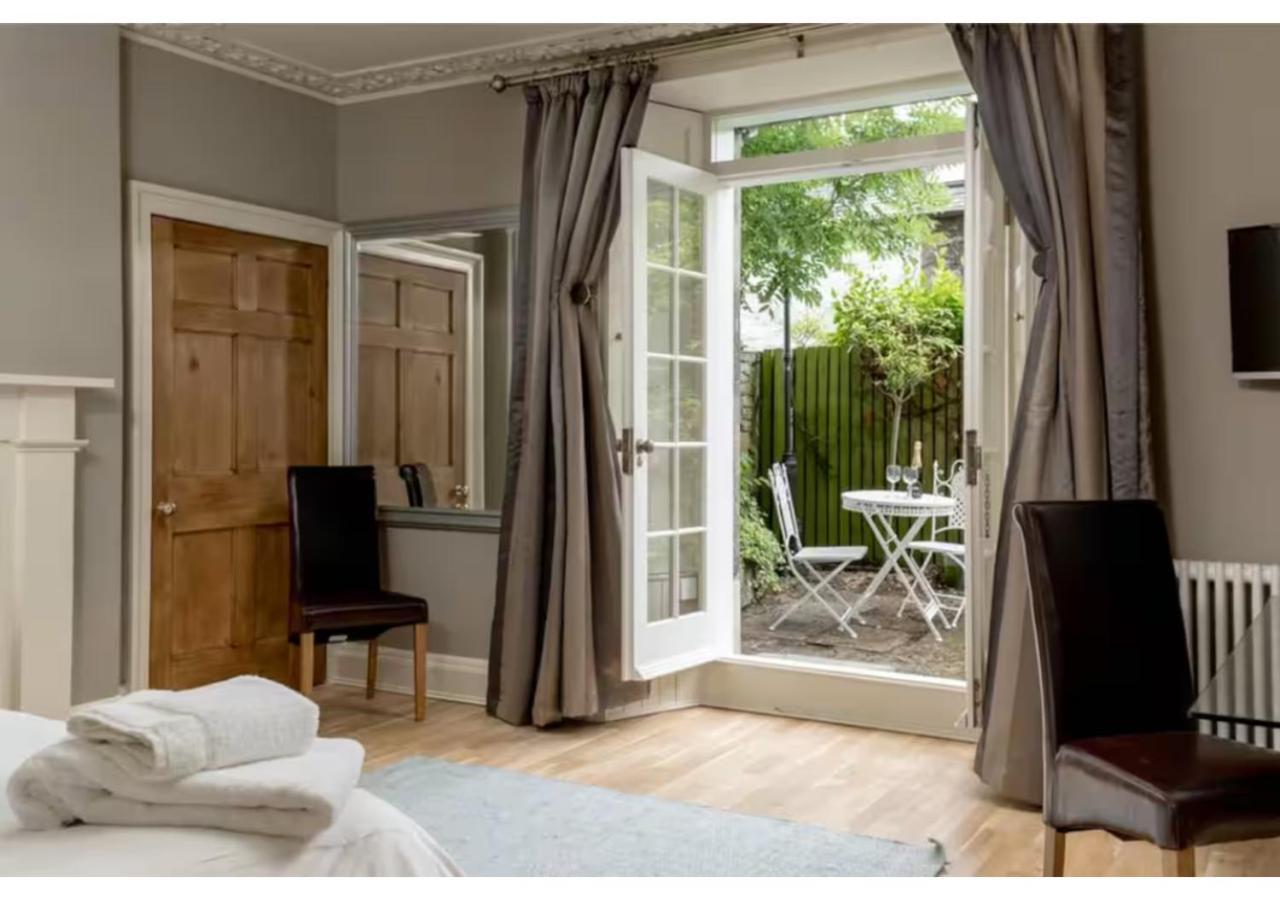Joivy Boutique Apt With Patio In New Town Edynburg Zewnętrze zdjęcie